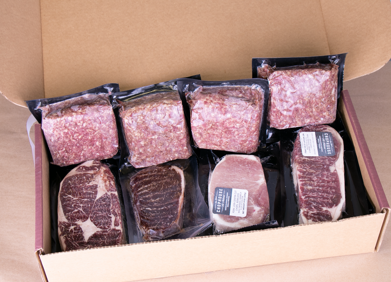 Premium Beef & Pork Combo Box (16 Piece)